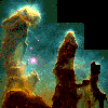Photo of the Eagle Nebula